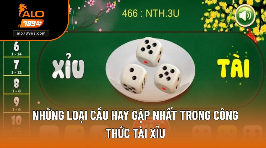 Công thức tài xỉu và những kiểu cầu cơ bản nhất