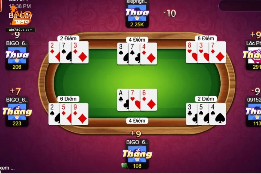 Nhà cái Alo789 sở hữu kho game bài phong phú, đa dạng