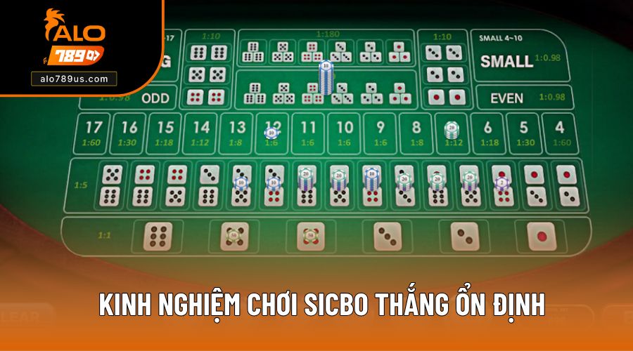 Hướng dẫn các kinh nghiệm chơi Sicbo thắng ổn định