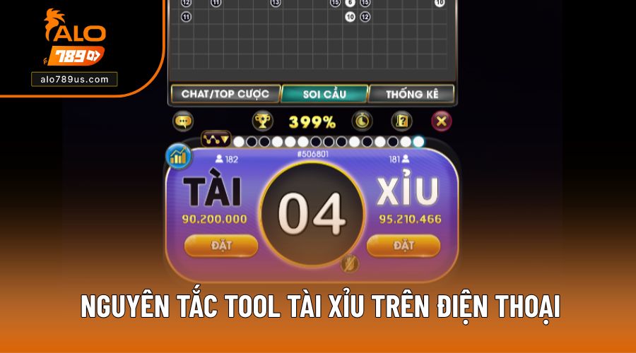 Nguyên tắc tool Tài Xỉu trên điện thoại hoạt động